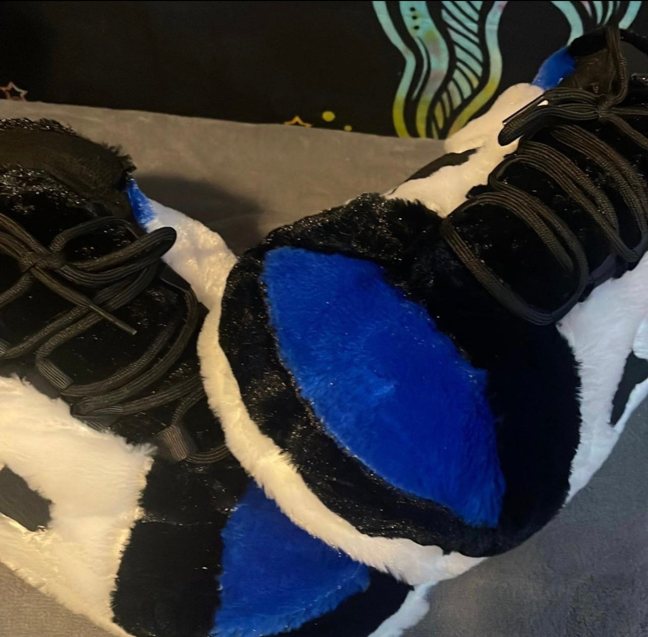 Sneaker slippers indoor/outdoor- fits up to a size 11