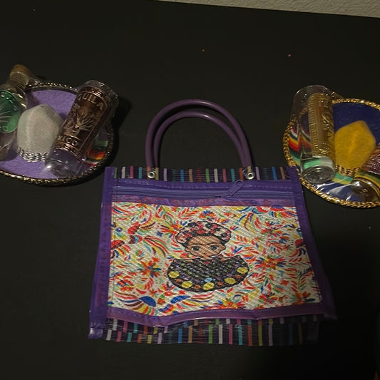 Small Mexican tote 7.5x7.5x4