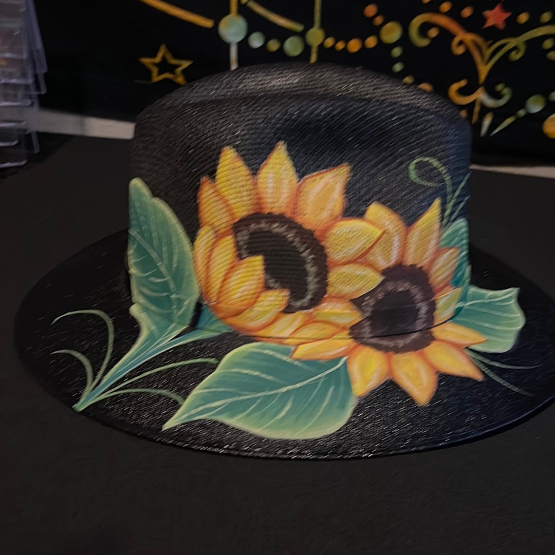 Mexican Artisanal Hand Painted Hats