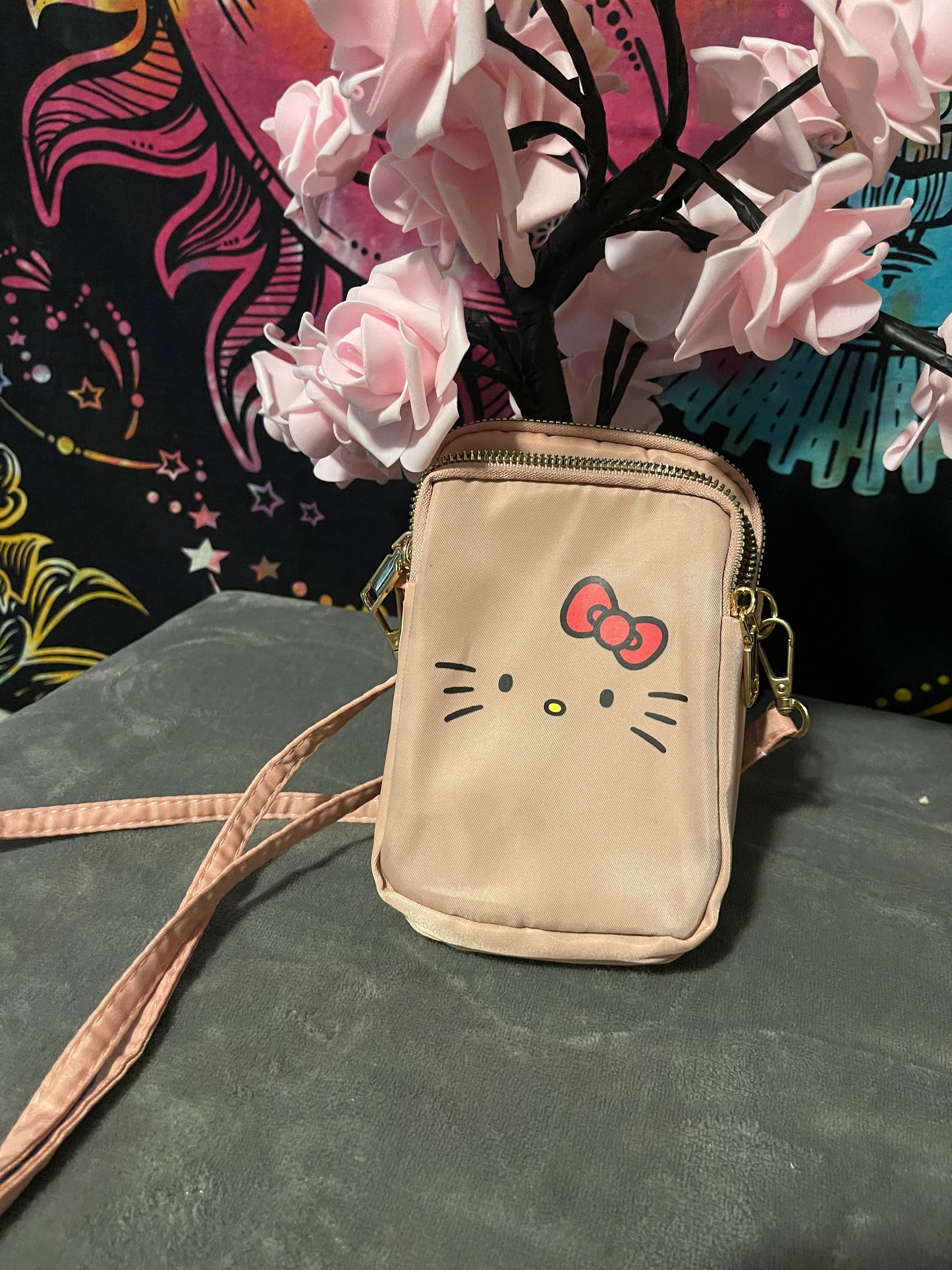 kitty crossbody bag