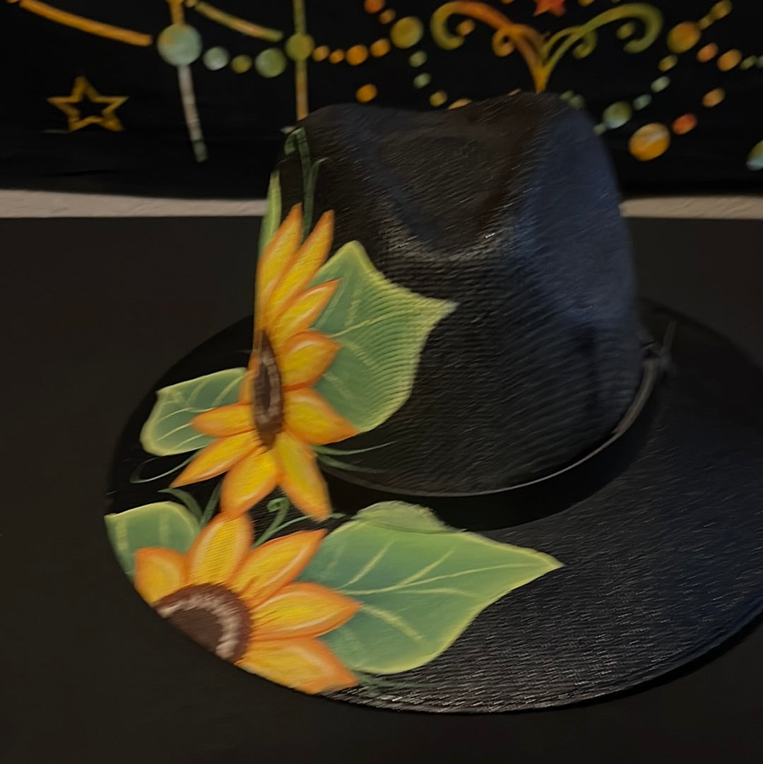 Mexican Artisanal Hand Painted Hats