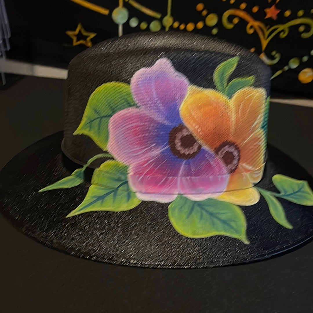 Mexican Artisanal Hand Painted Hats